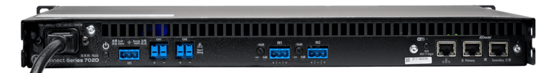 Lea Professional CONNECT 702D CS702 2-Channel Amplifiers with Dante - Creation Networks