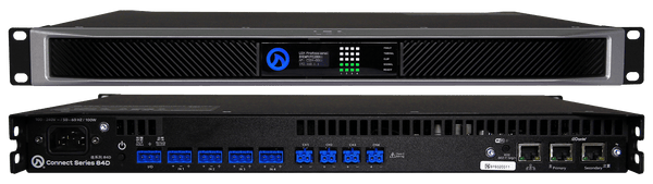 Lea Professional CONNECT 84D CS84D 4-Channel Amplifiers with Dante - Creation Networks