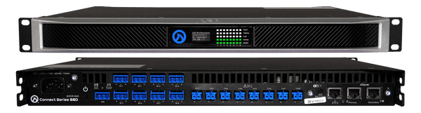Lea Professional CONNECT 88D CS88D 8-Channel Amplifiers with Dante - Creation Networks
