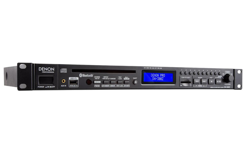 Denon Professional DN-300Z CD/Media Player with Bluetooth®/USB/SD/Aux and AM/FM Tuner - DN300ZBXUS - Creation Networks