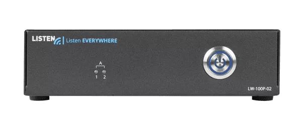 Listen Tech LWS-10-A1 2 Channel Wi-Fi Streaming System with 2 Receivers - Creation Networks