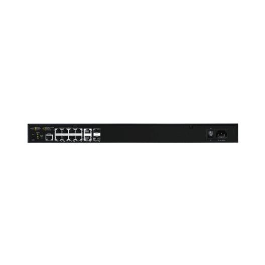Luxul AV Series 12-Port/8 PoE+ Gigabit Managed Switch with US Power Cord - AMS-1208P - Creation Networks