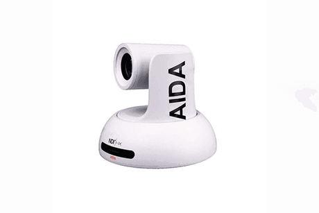 AIDA Imaging Broadcast/Conference NDI®|HX FHD NDI/IP/HDMI 18X Zoom PTZ Camera (White) - PTZ-NDI-X18W - Creation Networks