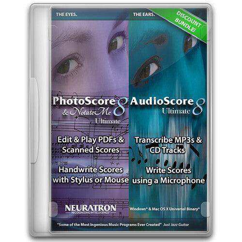 Aivd Sibelius PhotoScore & NotateMe Ultimate and AudioScore Ultimate Bundle - 9938-30186-00 Video AVID