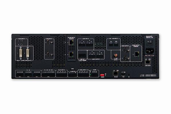AMX DVX-2255HD-T 6x3 All-In-One Presentation Switcher with  70/100V amplifier - Creation Networks