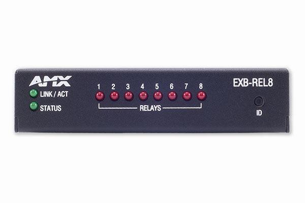 AMX EXB-REL8 8 SPST NC 2A Relay expansion over Ethernet - Creation Networks