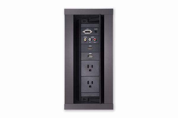 AMX HPX-900BL 9-space Hydraport BLACK - Creation Networks
