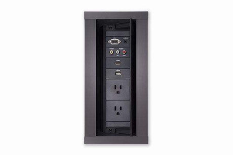 AMX HPX-900BL 9-space Hydraport BLACK - Creation Networks