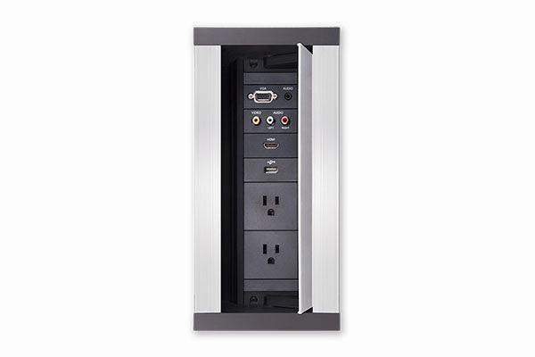 AMX HPX-900SL 9-space Hydraport SILVER - Creation Networks