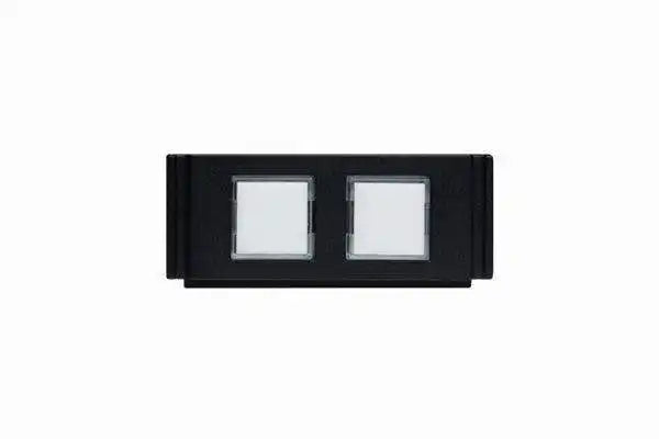 AMX HPX-U100-2BTN Dual button module for Hydraport Video Transmitters AMX