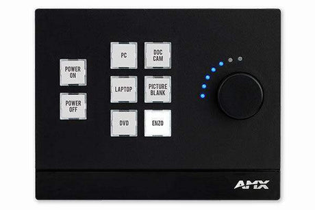 AMX MCP-108-BL Massio™ 8-Button ControlPad (Black) - FG2102-08-BL - Creation Networks