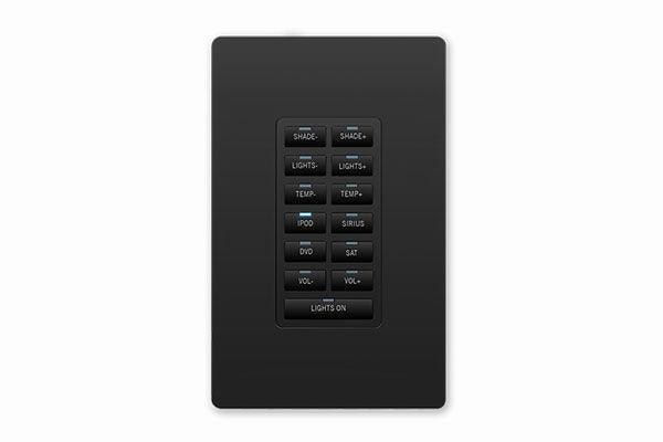 AMX MET-13E-BL Metreau Keypad 13-button BLACK - Creation Networks