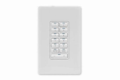 AMX MET-13E-WH Metreau Keypad 13-button (White) - FG5793-02-WH - Creation Networks