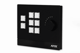 AMX MKP-108L-BL Massio Keypad 8-button (Black) - FG5793-08L-BL - Creation Networks