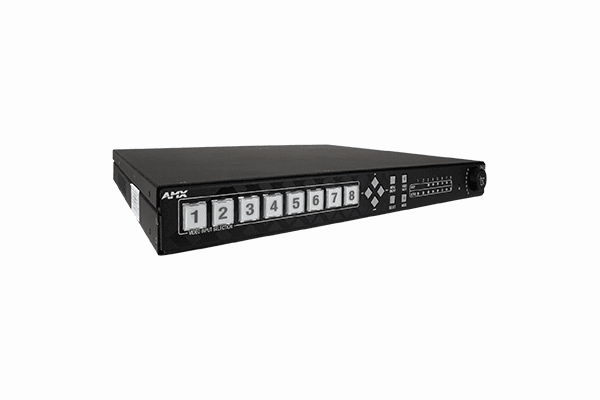 AMX NCITE-813A 8x1:3 4K60 4:4:4 Digital Video Presentation Switcher with Amp - Creation Networks