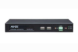 AMX NMX-DEC-N2322 N2300 Series 4K UHD Video over IP Stand Alone Decoder with KVM, PoE, Stand-alone Video Transmitters AMX