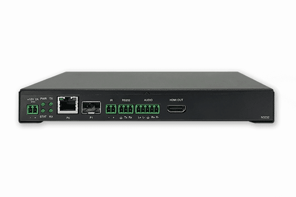 AMX NMX-DEC-N3232 H.264 Compressed Video over IP Decoder, PoE, SFP, HDMI, USB for Record, Stand-alone - Creation Networks