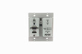 AMX NMX-ENC-N1115-WP-BL N1000 Series AV Over IP Decor Style Wallplate Encoder with KVM in Black Video Transmitters AMX