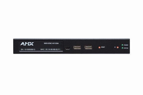 AMX NMX-ENC-N1133A N1000 Series AV Over IP Encoder with KVM, AES67 Support, Stand-alone - Creation Networks