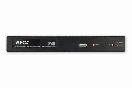 AMX NMX-ENC-N3132 H.264 Compressed Video over IP Encoder, PoE, SFP, HDMI, USB for Record, Stand-alone - Creation Networks