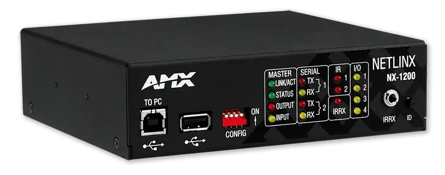 AMX NX-1200 NetLinx Integrated Controller - Compact form factor Video Transmitters AMX