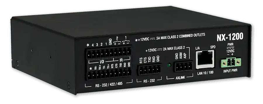 AMX NX-1200 NetLinx Integrated Controller - Compact form factor Video Transmitters AMX