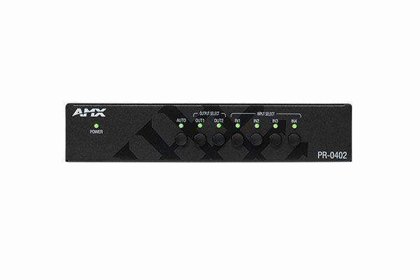 AMX PR-0402 Precis 4x2 4K60 HDMI Switcher - Creation Networks