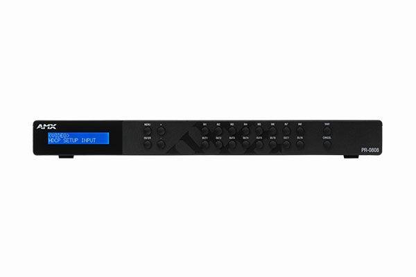 AMX PR-0808 Precis 8x8 4K60 HDMI Switcher - Creation Networks