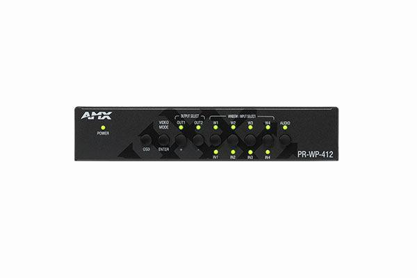 AMX PR-WP-412 Precis 4x1:2 4K60 Windowing Processor - Creation Networks