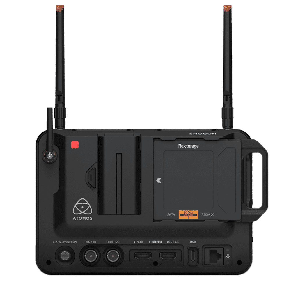 Atomos SHOGUN CONNECT 7" Network-Connected HDR Video Monitor & Recorder 8Kp30/4Kp120 - Creation Networks
