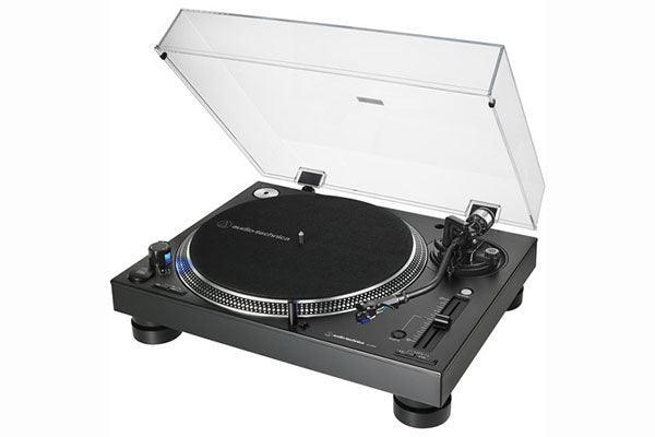 Audio-Technica AT-LP140XP-BK Direct-drive professional DJ turntable,fully manual operation, black - Creation Networks