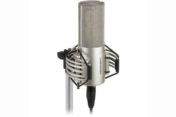 Audio-Technica AT5047 Cardioid studio condenser microphone with transformer-coupled output; side-address; XLRM type output - Creation Networks