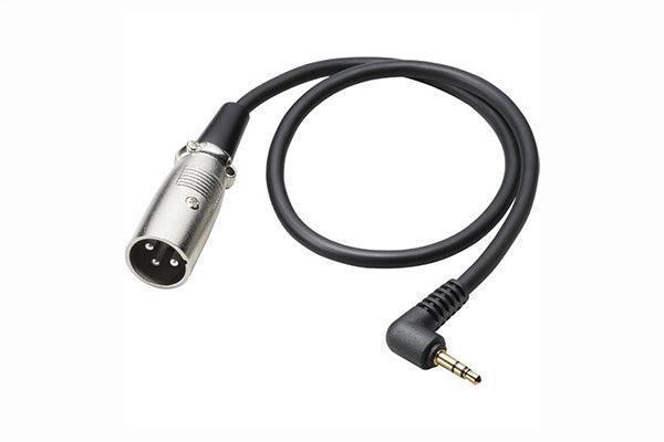 Audio-Technica AT8350 3.5 mm (1/8") TRS (male) to XLR (male) audio cable with balanced output; 0.5 m (19.7") - Creation Networks
