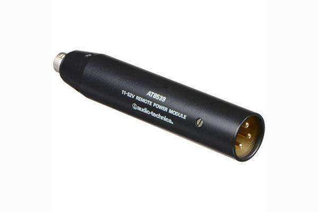 Audio-Technica AT8539 In-line type power module, phantom power only; also for use with any A-T Wireless Essentials microphone terminated with 4-pin locking connector - Creation Networks