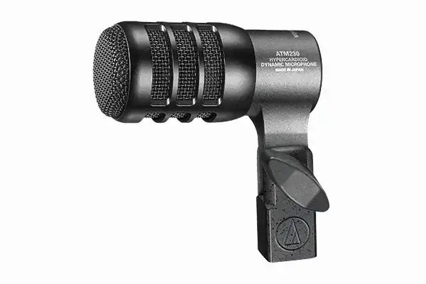 Audio-Technica ATM230PK Hypercardioid Dynamic Instrument microphone, 3 pack of mics - Creation Networks