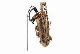 Audio-Technica ATM350U Cardioid condenser instrument microphone with universal clip-on mounting system, 5" gooseneck - Creation Networks
