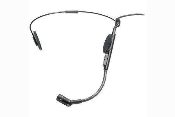 Audio-Technica ATM73CH ATM73ac cardioid condenser headworn microphone terminated with cH-style screw-down 4-pin connector for use with cH-style body-pack transmitter Microphones Audio-Technica