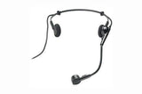 Audio-Technica ATM75CH ATM75c cardioid condenser headworn microphone with 55" cable terminated with cH-style screw-down 4-pin connector for use with cH-style body-pack transmitter - Creation Networks