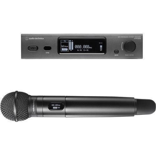 Audio-Technica ATW-3212/C510 3000 Series Wireless Handheld Microphone System with ATW-C510 Capsule (DE2: 470 to 530 MHz) - Creation Networks