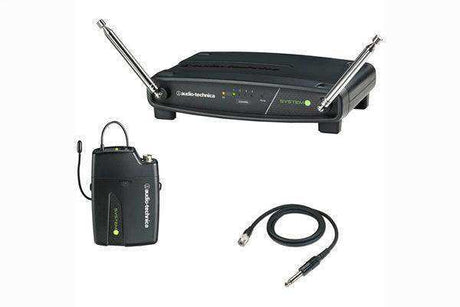 Audio-Technica ATW-901A/G System 9 Wireless system includes ATW-R900a receiver and ATW-901a body-pack transmitter with AT-GcW guitar/instrument input cable. - Creation Networks