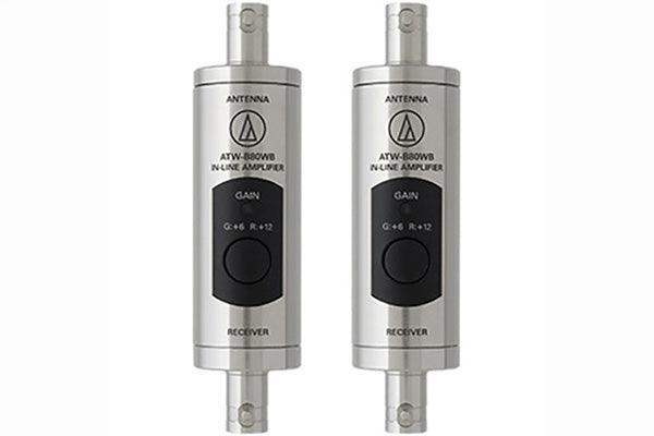 Audio-Technica ATW-B80WB Pair of in-line antenna boosters (470-990 MHz) - Creation Networks