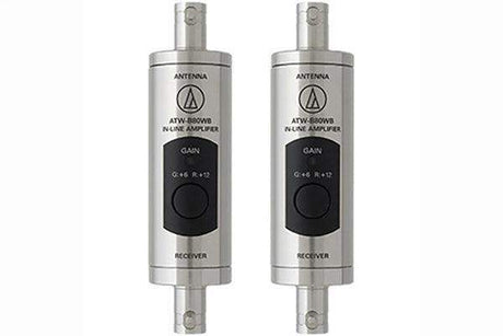 Audio-Technica ATW-B80WB Pair of in-line antenna boosters (470-990 MHz) - Creation Networks