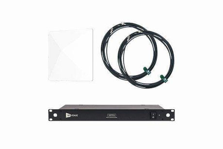 Audio-Technica D-ARCDISTRO4 RF Venue Diversity Architectural Antenna & DISTRO4 4-Channel UHF Distribution System Pack (White, 470 to 616 MHz) - Creation Networks