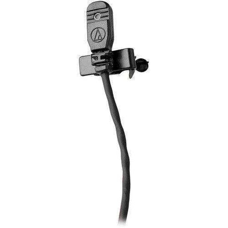 Audio-Technica MT830CH MT830c miniature omnidirectional condenser lavalier microphone terminated with cH-style screw-down 4-pin connector for use with cH-style body-pack transmitter - Creation Networks