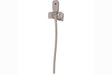 Audio-Technica MT830CH-TH MT830c miniature omnidirectional condenser lavalier microphone terminated with cH-style screw-down 4-pin connector for use with cH-style body-pack transmitter, beige - Creation Networks