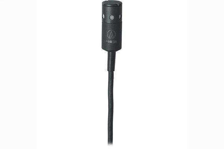 Audio-Technica PRO35CH PRO 35 cardioid condenser clip-on instrument microphone only, with 55" cable terminated with cH-style screw-down 4-pin connector for use with cH-style body-pack transmitter - Creation Networks
