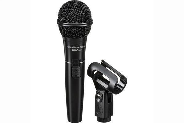 Audio-Technica PRO41 Cardioid dynamic handheld microphone  w/ 15' XLRF - XLRM cable - Creation Networks