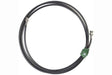 Audio-Technica RG8X15 RF Venue RG8X Low-Loss Coaxial Antenna Cable (Black, 15') - Creation Networks
