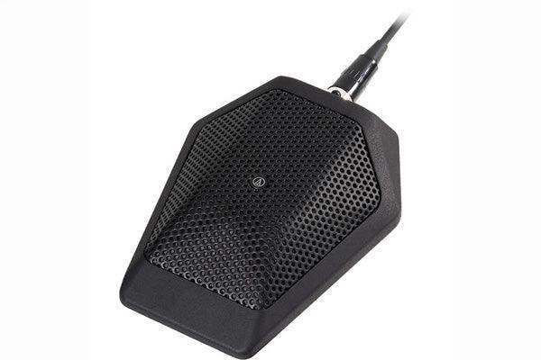 Audio-Technica U851RBO Omnidirectional condenser boundary microphone with integral power module, phantom power only - Creation Networks