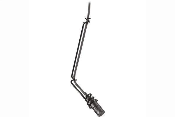Audio-Technica U853PM Miniature cardioid condenser hanging microphone, phantom power only, includes wall/ceiling plate power module - Creation Networks
